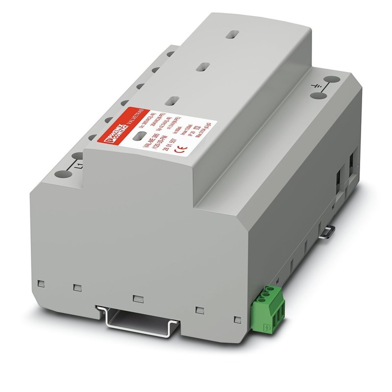VAL-ME 2801559 385/100-3S-FM 2 型 2 極の電圧過剰保護装置 5-250V AC 125V AC UL