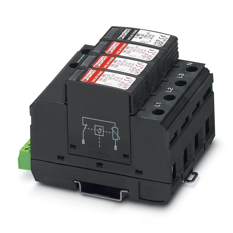 230 V AC 定位 2838199 VAL-MS 230/3 1 FM 4 極の 2 型電圧過剰保護