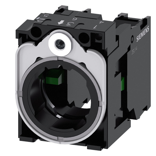 2NO SIRIUS ACTホルダーとモジュールを備えたユニバーサルプラスチック金属PLC 3SU1550-1AA10-1NA0