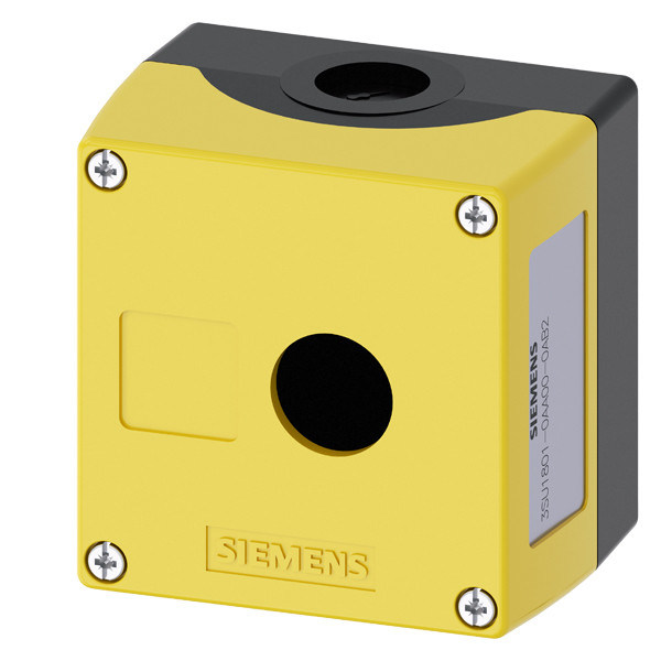 PLC 3SU1801-0AA00-0AB2 22mm 丸い上部 22mm コマンドデバイスのための黄色の囲み