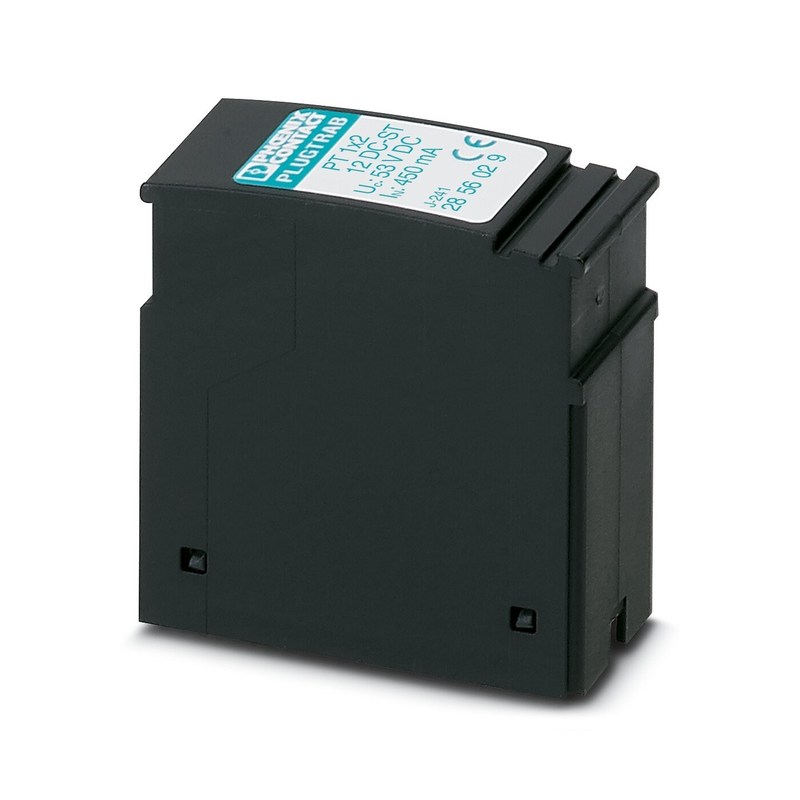 1 ポール 2856029 PT 1X2-12DC-ST 12 V DC 定電圧の電圧保護プラグ