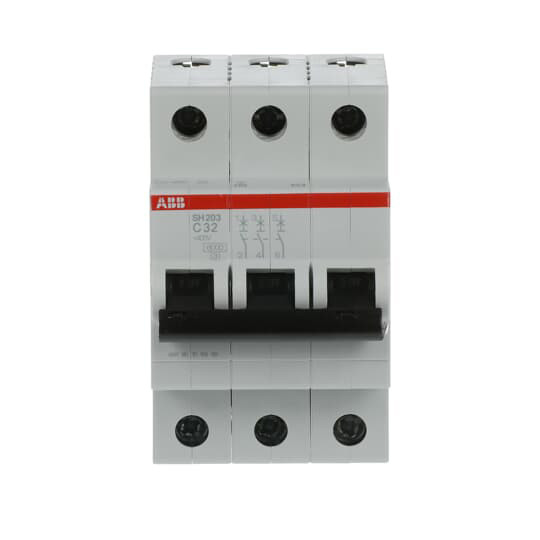 MCB SH203-C32 ミニチュア断路器 3P C 32A 定電圧 220