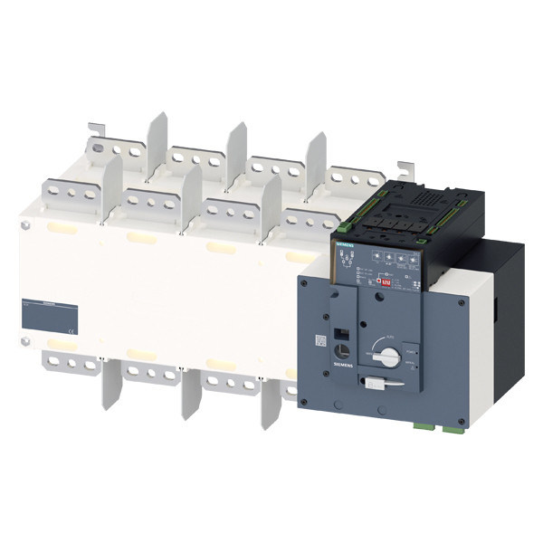 1600A 4ポール ATSE PLC 3KC8454-0HA22-0GA3 基本装置の転送スイッチング機器