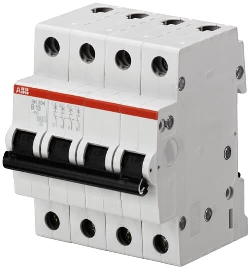 MCB SH204-B13 ミニチュア断路器 4P 電流 13A 電流 50 Hz