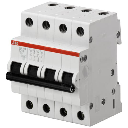 MCB SH204-D1 ミニチュア断路器 4P 1A D 定数周波数 Hz 50 BCD 曲線 D