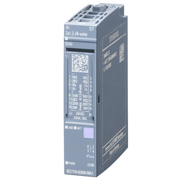 ET 200SP アナログ入力モジュール シエメンス 6ES7134-6GB00-0BA 最適性能