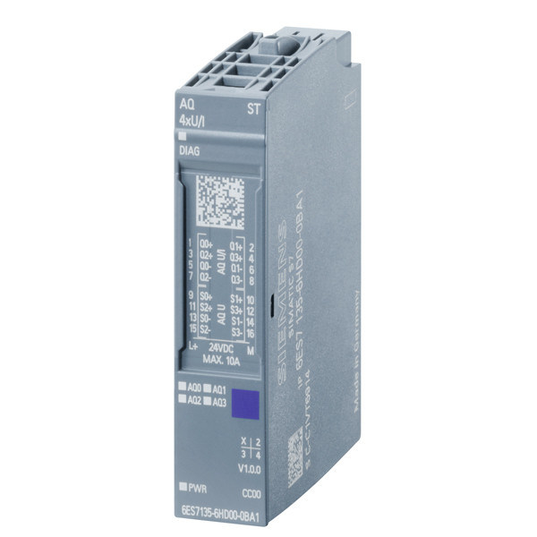 6ES7135-6HD00-0BA1 ET 200SP アナログ出力 AQ 4xU/I 柔軟な構成の標準