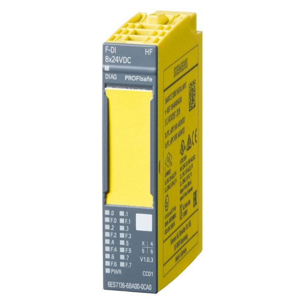 PLC 6ES7136-6BA01-0CA0 F-DI HF 8x24VDC 精密モニタリングのための電子モジュール