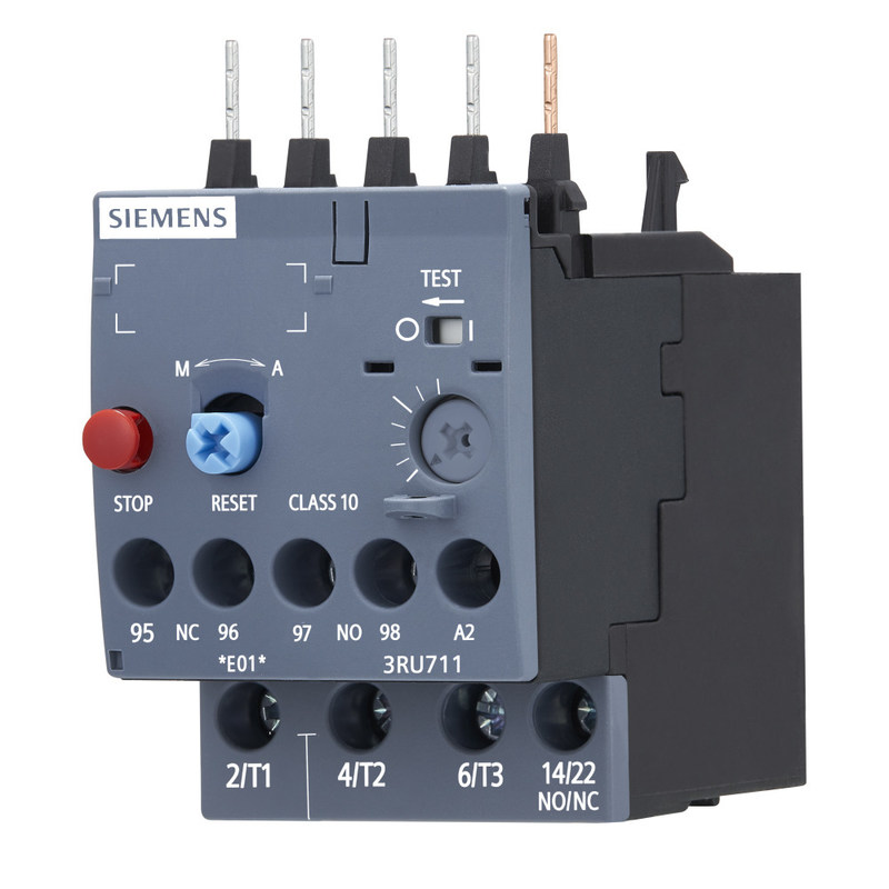 密封保護 3RU7116-1GB0 超負荷リレー 3RU7 PLC の接触負荷のためのサイズ S00