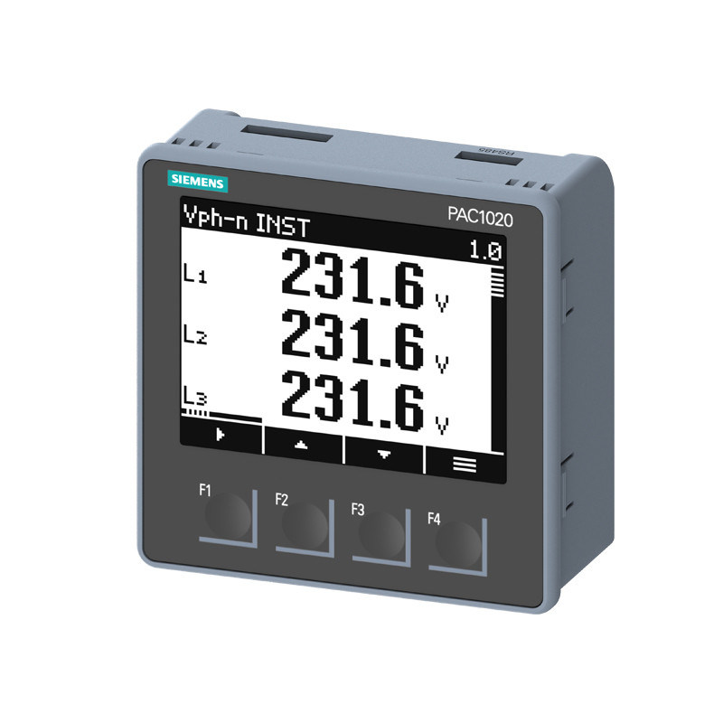 7KM PAC1020 パネル パワーメーター 標準測定エネルギー範囲 7KM1020-0BA01-1DA0