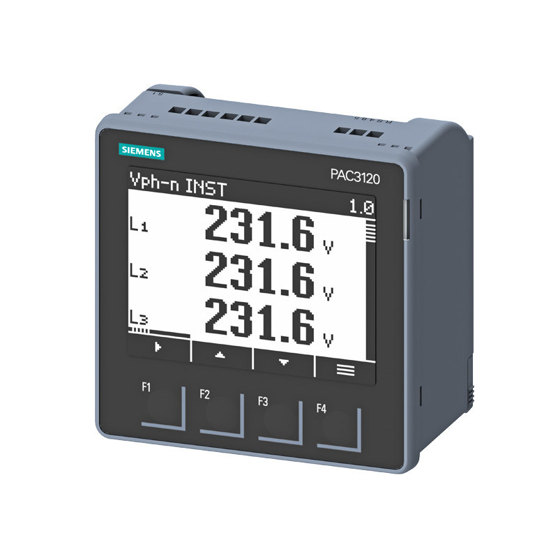 パネルメーター用の標準表示型電源モニタリング装置 7KM3120-1BA01-1EA0