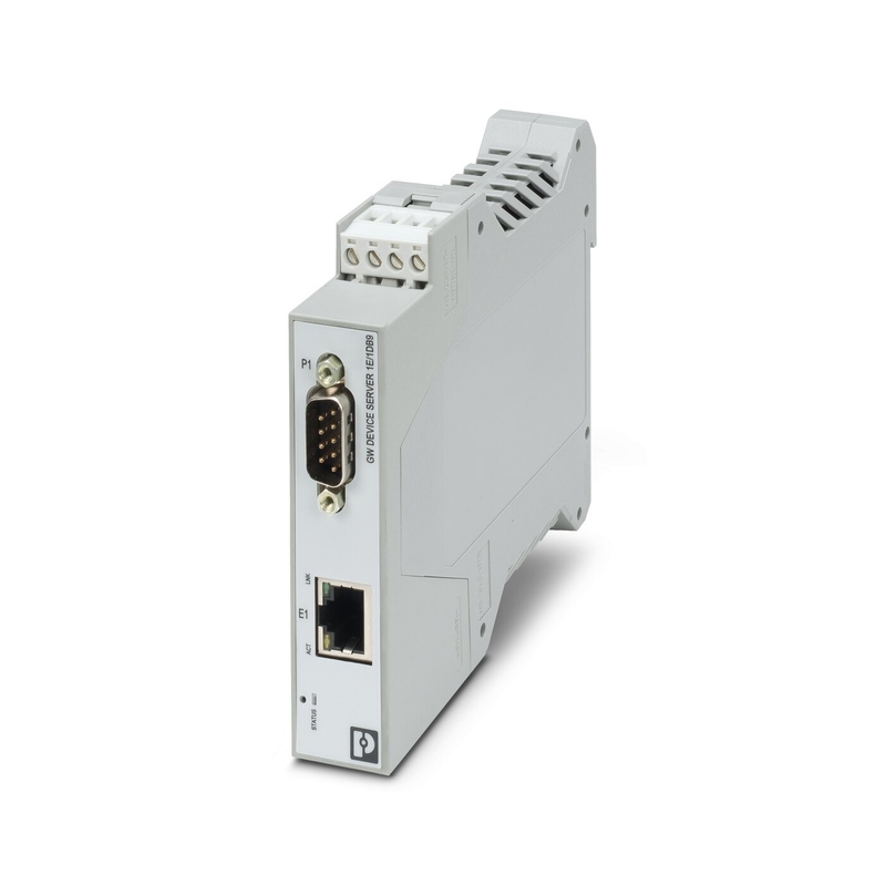 2702758 GW DEVICE SERVER 1E/1DB9 データ転送のためのフェニックスコンタクトインターフェース変換