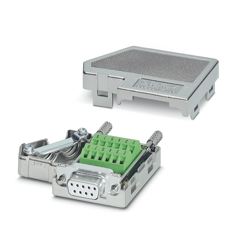 フェニックス・コンタクト 2799490 SUBCON-PLUS F2 D-SUB バスコネクタとシームレスな接続