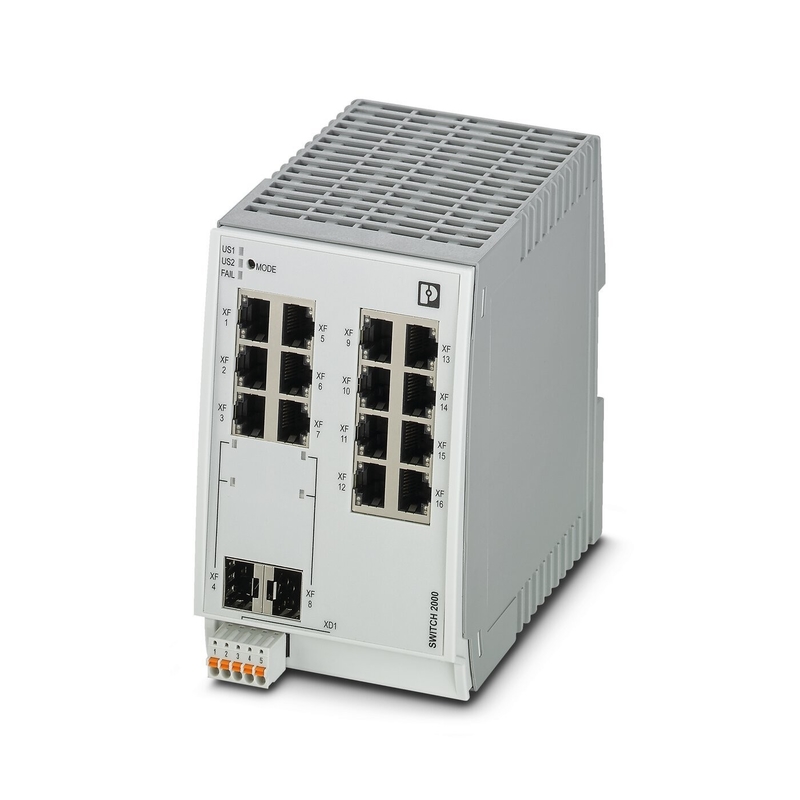 産業用イーサネットスイッチ FL SWITCH 2214-2SFX エーテルネット/IPネットワーク IP65 保護レベル