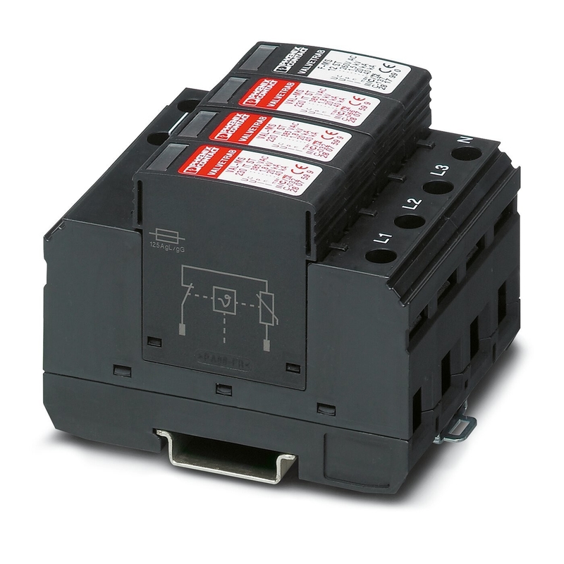 230V AC 4極電圧保護器 VAL-MS 230IT/3 1-FM インダストリアル