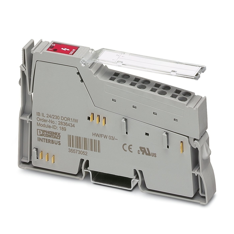 IP20 保護レベルリレーモジュール 2861881 IB IL 24/230 DOR1/W-PAC フェニックスコンタクト