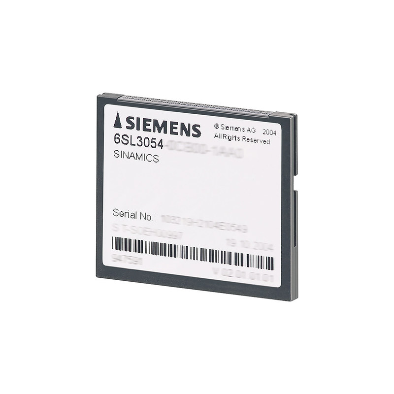 6SL3054-0EH00-1BA0 シメンス SINAMICS S120用のコンパクトフラッシュカード 性能アップグレードなし