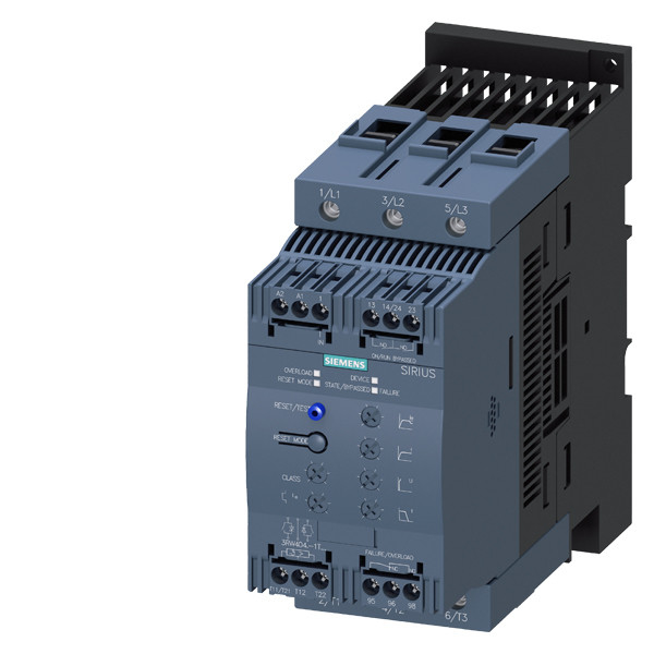 シメンス 3RW4047-1TB04 55kw 3RW40 バイパスとサーミストルモーター保護のソフトスターター S3サイズ