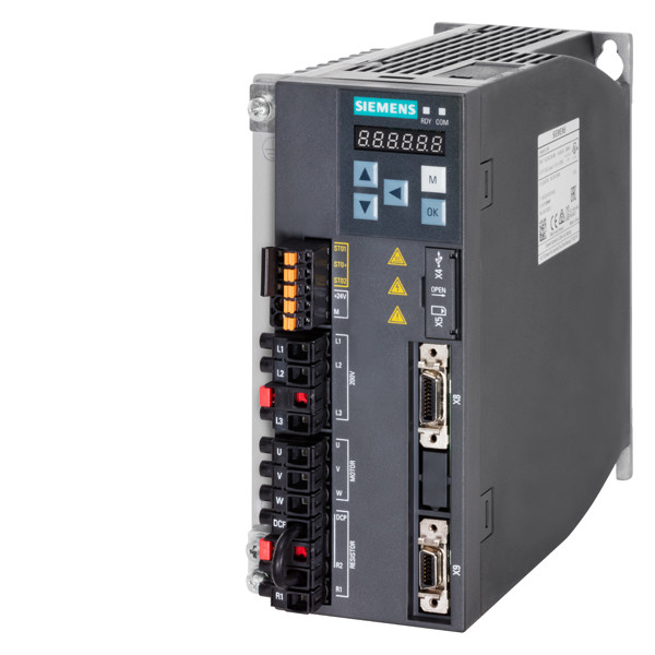 シメンス SINAMICS V90 変換器 LI 200 V PROFINET FSC 0.75 kW ドライバー 6SL3210-5FB10-8UF0